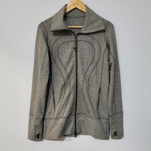 lululemon athletica Heathered Gray Utility Jacket